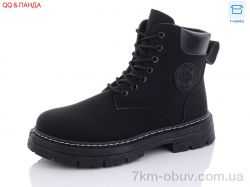 QQ shoes D001 black фото