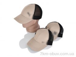 STARK Кепка з накаткою котон з сіткою бежевий mix фото