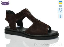 Garti 0127 коричневий замш фото