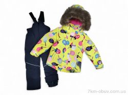Kids-modnik B212 жовтий напівкомбінезон-куртка фото