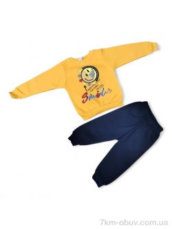 Kids-modnik 20101 жовтий смайл реглан-штани фото
