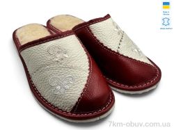 Rai shoes Тапмал 001 бордовий фото