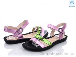 Summer shoes A582 pink фото