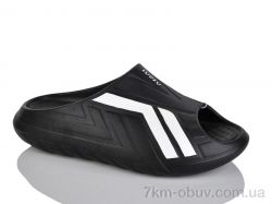 Slippers 24-139 чорний фото