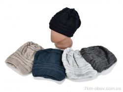 STARK Шапка жіноча подвійна mix фото