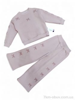 Kids-modnik 4111 пудровий кофта-штани фото