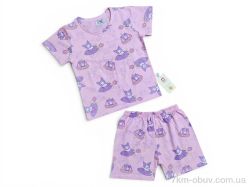 Kids-modnik 2620 комплект футболка-шорти рожевий фото