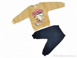 Kids-modnik 43627 гірчичний реглан-штани фото