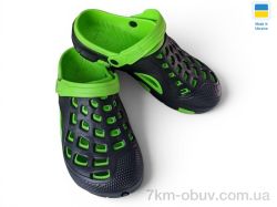 Rai shoes 308 чорно-зелений фото