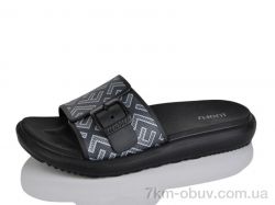 Slippers A3 чорний фото