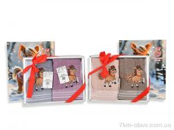 Obuvok 89287 (12141) набір подарунковий 2шт кухня 35x75см mix фото