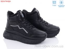 QQ shoes JP30 black світловідбивач фото