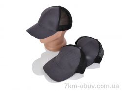 STARK Кепка з накаткою котон з сіткою сірий mix фото