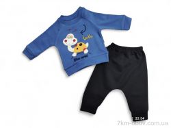 Kids-modnik 626 синій батнік-штани фото