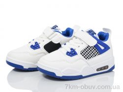 Ok Shoes 1101 white-blue фото