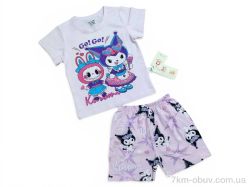 Kids-modnik 2619 комплект футболка-шорти св.рожевий фото