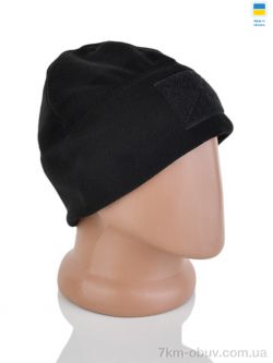 STARK Шапка фліс з липучкою чорний (56р) фото