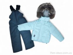 Kids-modnik 3215 куртка-напівкомбінезон св.бірюзовий фото