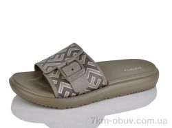 Slippers A3 коричневий фото