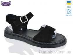 Garti 2514 чорний замш фото