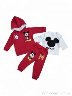 Kids-modnik 5780 червоний костюм-трійка фото