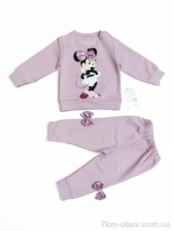 Kids-modnik 8501 пудровий батнік-штани фото