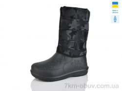 SANLIN Чобіт жін.3D чорний фото
