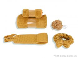 Obuvok 66332 (10297) подарунковий набір yellow (70x140+50x100) фото