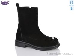 Garti 312 чорний замш хутро фото
