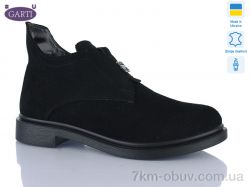 Garti 281 чорний замш фото