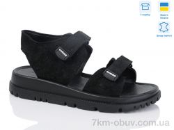 Lena 002-3 чорний замш фото