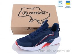 Restime SML22185 navy-red фото