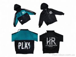 Kids-modnik 21015 чорна з бірюзовим фото