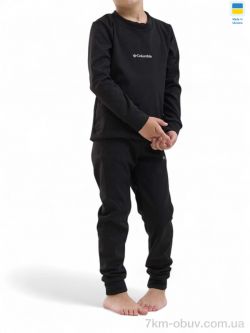 Sport style Дитяча термо білизна чорний фото