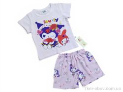 Kids-modnik 2619 комплект футболка-шорти св.бузковий фото