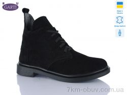 Garti 298 чорний замш фото