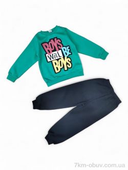 Kids-modnik 43696 зелений реглан-штани фото