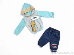 Kids-modnik 701 блакитний батнік-штани фото