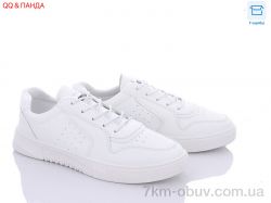 QQ shoes ABA77-101-1 all white фото