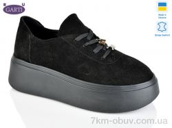 Garti 4090 чорний замш фото