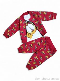 Kids-modnik 1011 червоний костюм-трійка фото