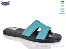 Garti 84 бірюзовий замш фото