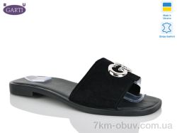 Garti 56 чорний замш фото