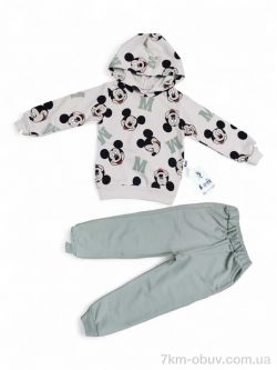 Kids-modnik 5552 оливковий батнік-штани фото