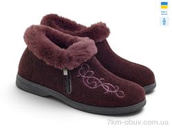 Rai shoes 2203 бордовий фото