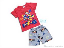 Kids-modnik 261920 комплект футболка-шорти червоний фото