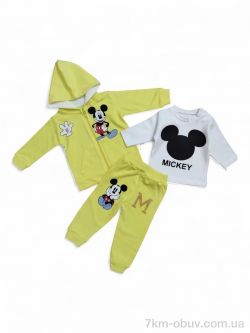 Kids-modnik 5780 жовтий костюм-трійка фото