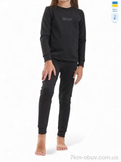 Sport style Дитяча термо білизна дівчинка CLM чорний фото