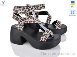 Viscala 23507 беж.лео нуб. фото