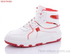 QQ-shoes-BK72-white-red фото